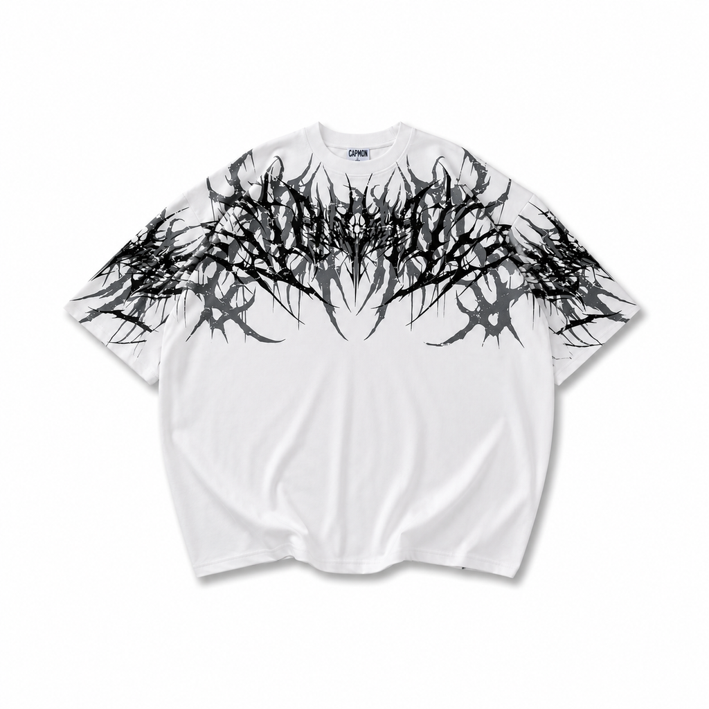 VOID SIGIL (WHITE) - OVERSIZED T-SHIRT